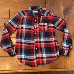 Red and Blue plaid shirt!